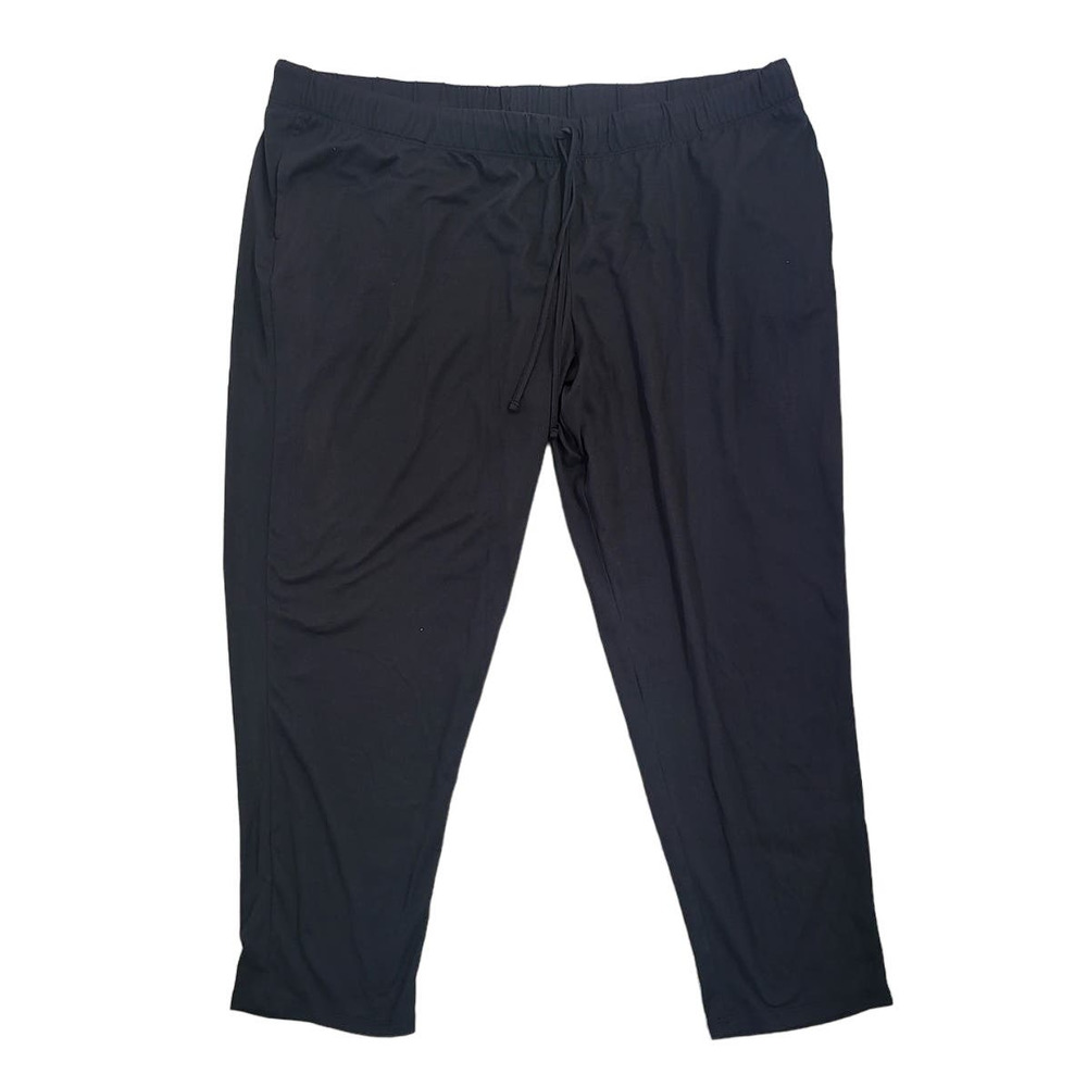 Natori N Studio Black Elastic Waist Lounge Pants - 2X (18W/20W)